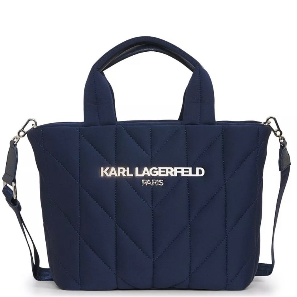 KARL LAGERFELD PARIS VOYAGE MEDIUM NYLON TOTE